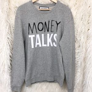 Zara Grey Money Talks Men's Sweater